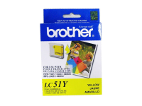 Cartucho Tinta Brother LC-51Y Amarelo | Guaru Print Cartuchos