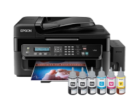Impressora Multifuncional Epson L555 Bulk e Wi-Fi - Jato de Tinta | Guaru Print Cartuchos